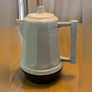 Vintage Plastic Mirro-Matic Electric Coffee Percolator 4 - 8 Cup No Cord Untestd